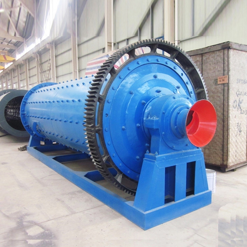 7600mm Barrel High Efficiency Ball Mill Equipment 30r/Min For Construction